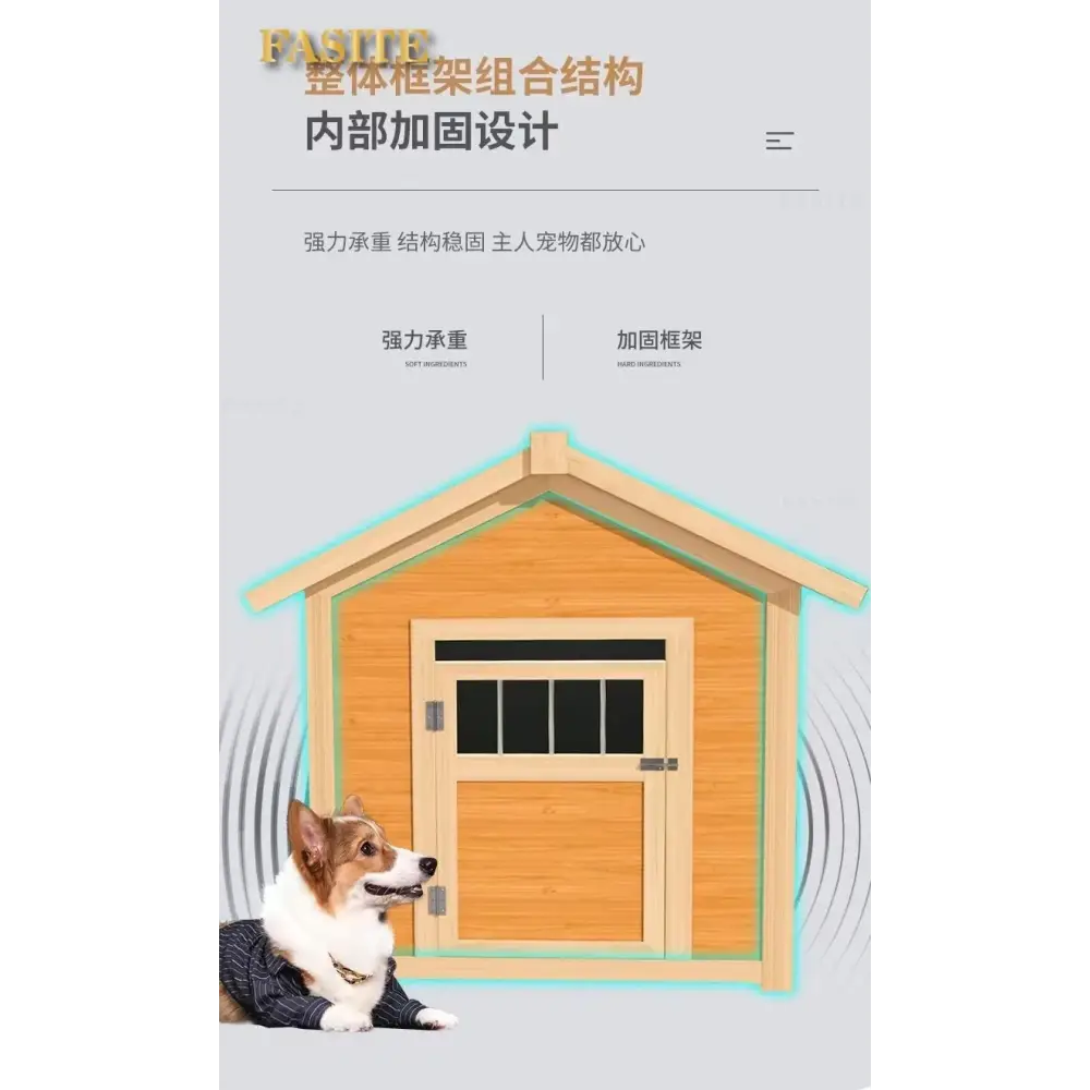 Puppy Cages Door Dog Houses Fence Large Modular Prefab Dog Houses Kennell Pet Playpens Casa Para Perros Dog Furniture