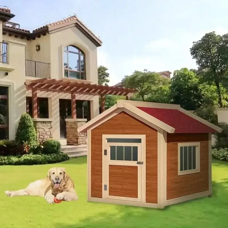 Puppy Cages Door Dog Houses Fence Large Modular Prefab Dog Houses Kennell Pet Playpens Casa Para Perros Dog Furniture