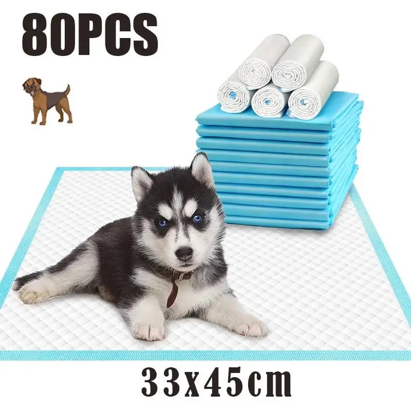 Quick-Dry Disposable Super Absorbent Pet Training Pee Pads