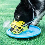 Reflective Big Dog Muzzle - Prevent Biting Barking Eating - Dog Muzzle