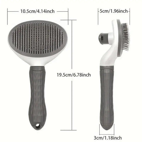 Self-cleaning Dog Hair Brush Pet Hair Remover Brush And Dematting Comb For Dogs And Cats Grooming Tool For Easy