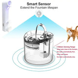 Smart Cat Water Fountain - Infrared Sensor USB Flower Design 🌸 - Dog automatic waterers