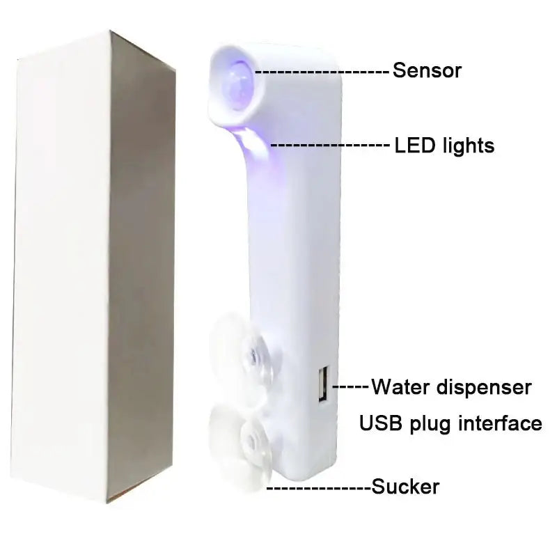 Smart Cat Water Fountain - Infrared Sensor USB Flower Design 🌸 - Dog automatic waterers