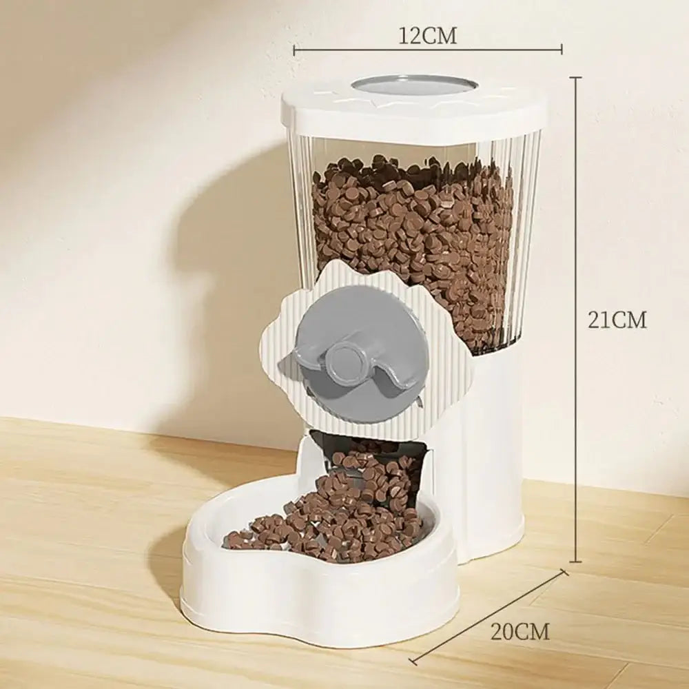 Smart Tilted Pet Feeder | Auto Water Refilling for Happy Pets! - Dog automatic feeders