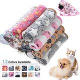 Soft Pet Sleeping Blanket Soft Fluffy Dog Blanket Warm Breathable Cat Cover Blanket Comfortable Sleeping Sheet Mat Pet