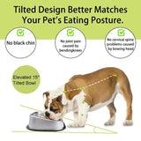 Stainless Steel Slow Feeder Bowl - Prevent Choking Healthy Design! 🐾 - 01 - Dog bows and dishes