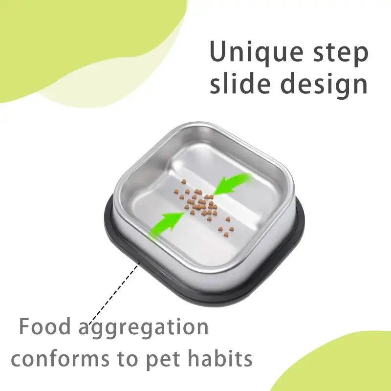 Stainless Steel Slow Feeder Bowl - Prevent Choking Healthy Design! 🐾 - 01 - Dog bows and dishes