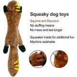 Stuffing-Free Plush Squeaky Dog Toy – Fun Durable & Crinkly - Plush toys