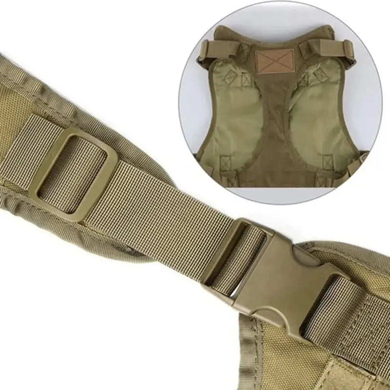 Tactical Dog Vest & Leash - Durable Harness for Large Dogs! - Dog Harness