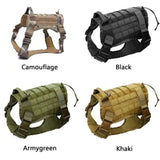 Tactical Dog Vest & Leash - Durable Harness for Large Dogs! - Dog Harness