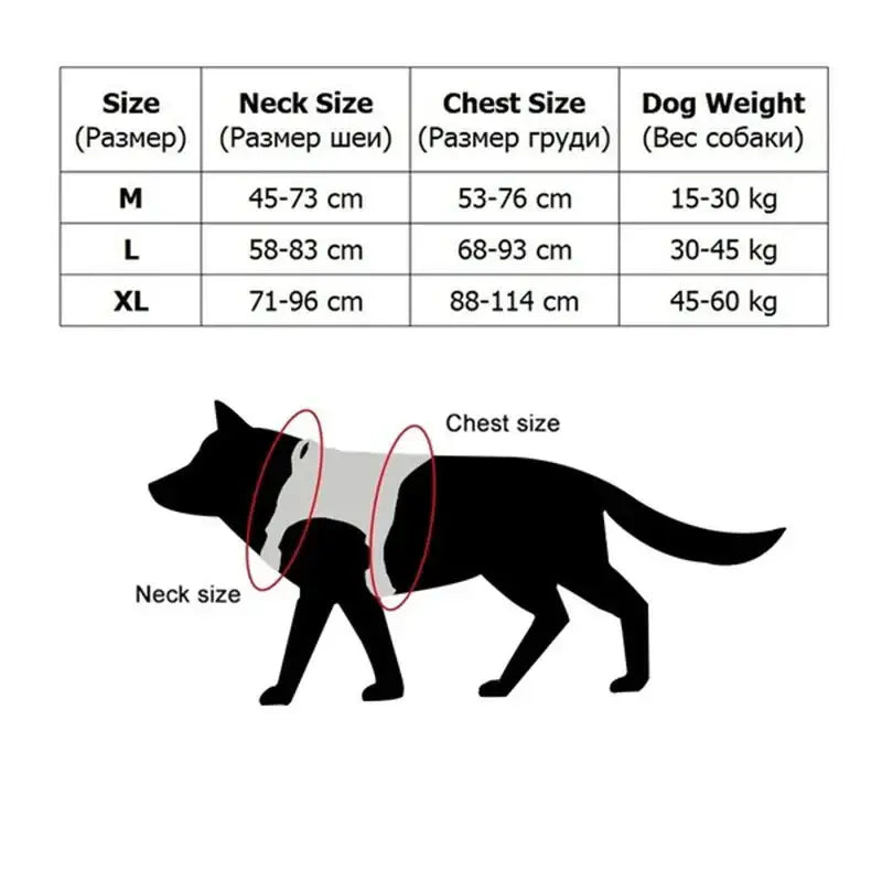 Tactical Dog Vest & Leash - Durable Harness for Large Dogs! - Dog Harness