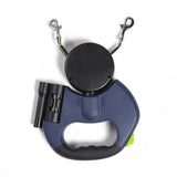 Walk Two Dogs Tangle - Free! Dual Retractable Leash - Adjustable Fun! - Zoo Bestie Online Shop