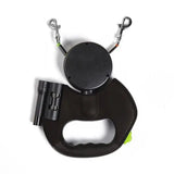 Walk Two Dogs Tangle - Free! Dual Retractable Leash - Adjustable Fun! - Zoo Bestie Online Shop