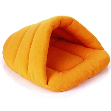 Warm Fleece Dog Beds Winter Warm Polar Pet Heated Soft Mat Slippers Beds Kennel House For Cats Sleeping Bag Nest Cave