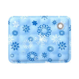 Washable Dog Cooling Summer Pad blue snow